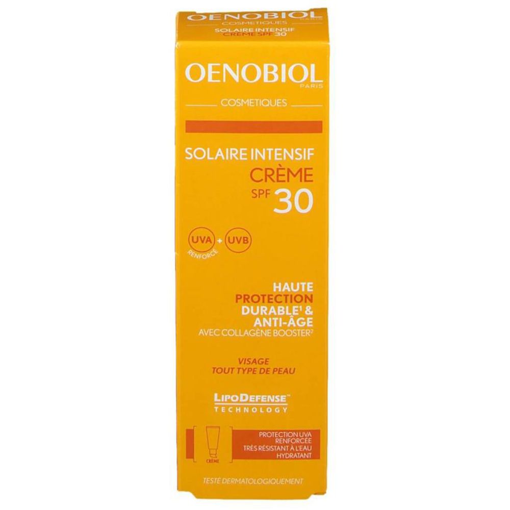 Oenobiol Solaire Intensif Crème Crème Solaire SPF30+