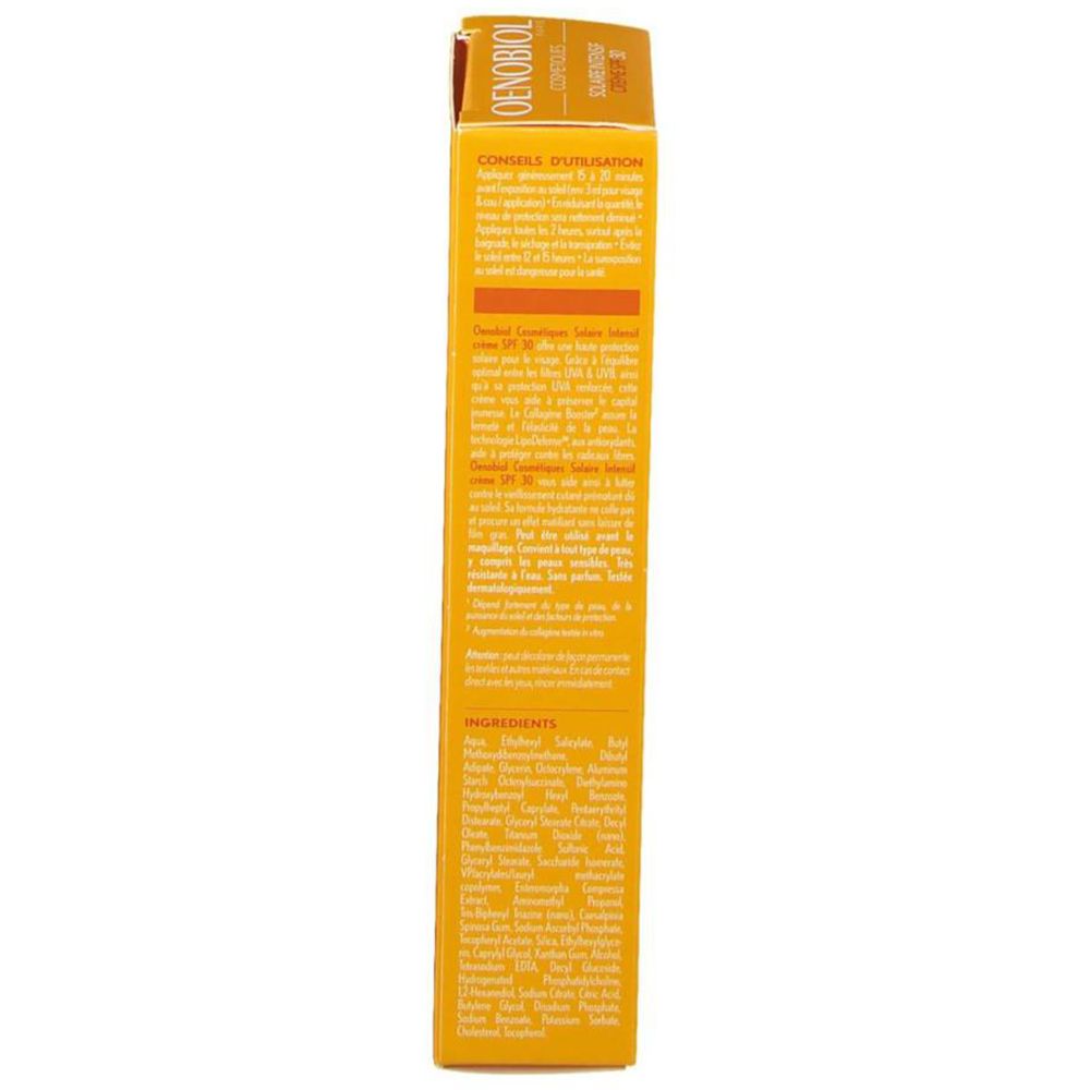 Oenobiol Solaire Intensif Crème Crème Solaire SPF30+