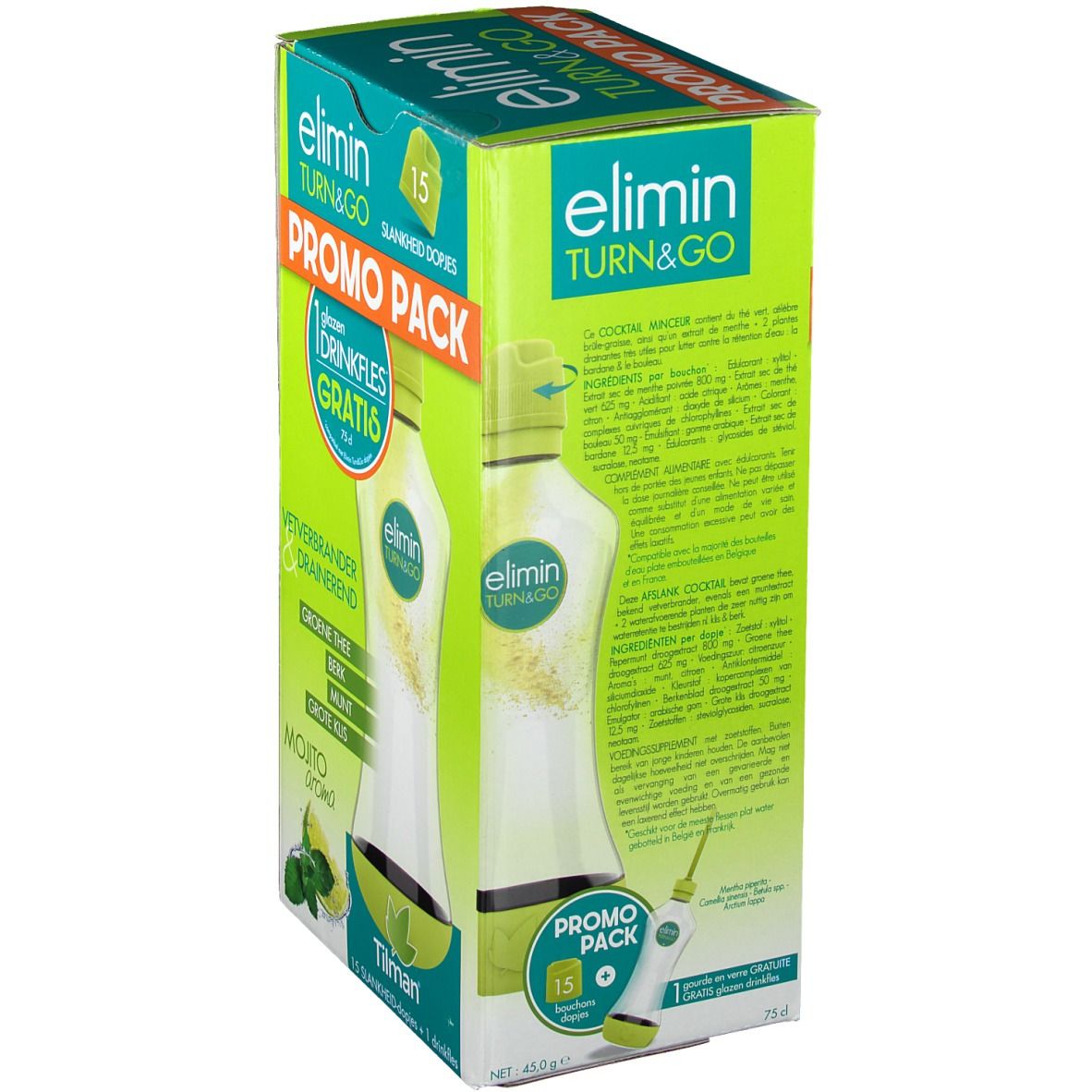 Elimin Turn & Go Mojito Prix Réduit