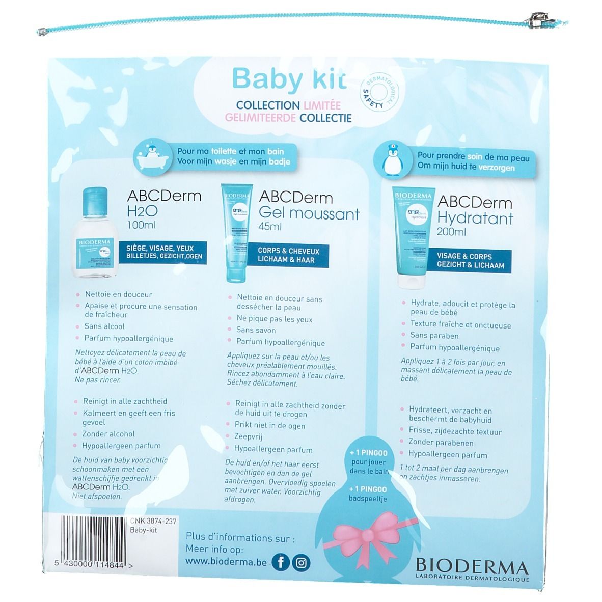 Bioderma ABCDerm Baby Kit