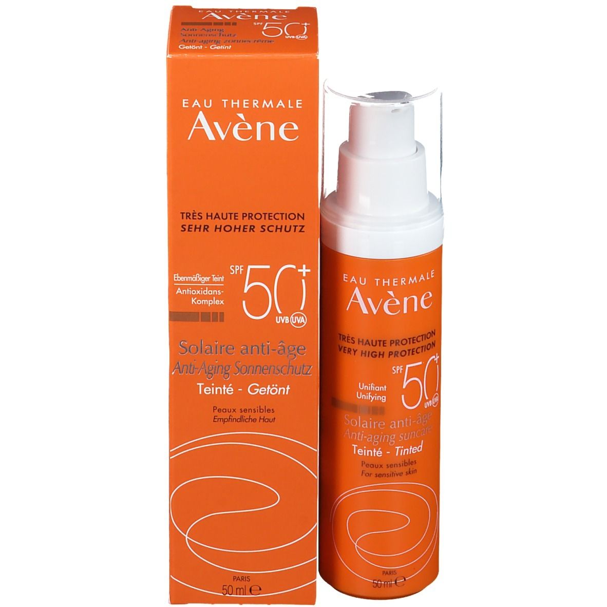 Avène Solaire Anti-Âge Teinté SPF50+