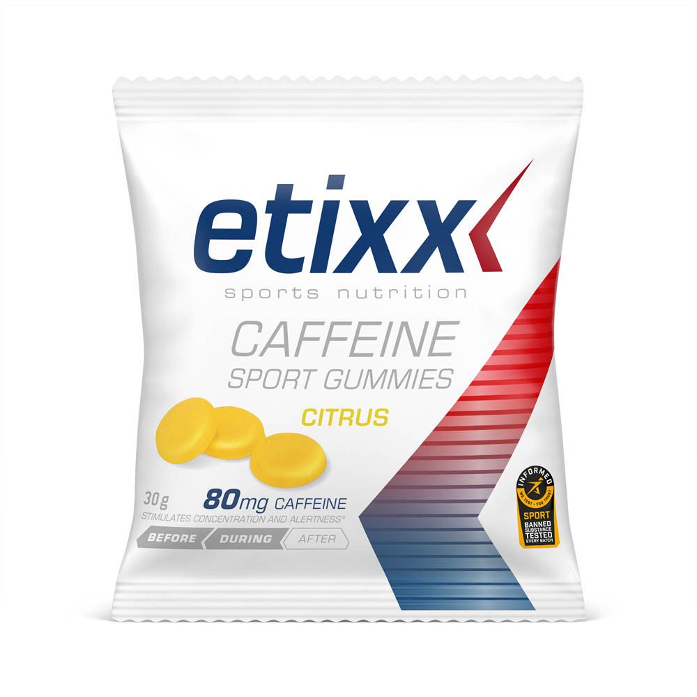 Etixx Caffeine Sport Gummies Citrus