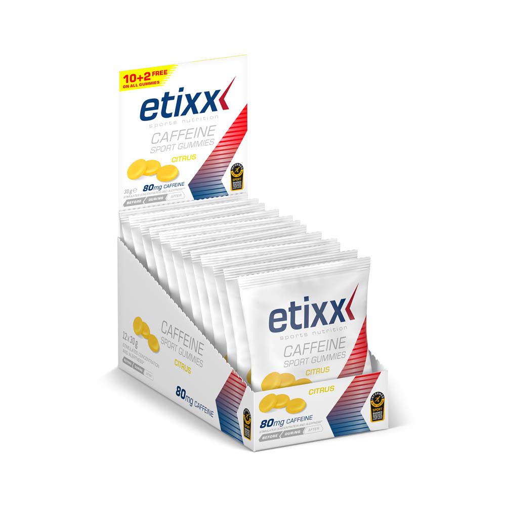 Etixx Caffeine Sport Gummies Citrus