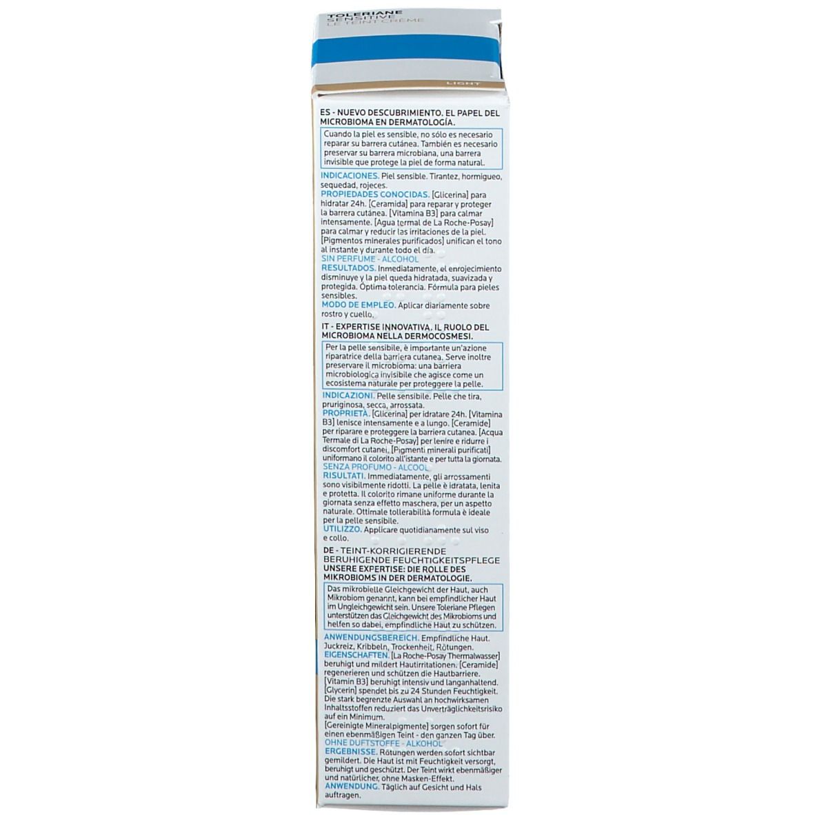 La Roche-Posay Toleriane Sensitive le Teint Crème Light