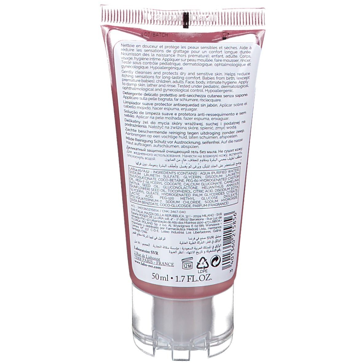 SVR Topialyse Gel Lavant