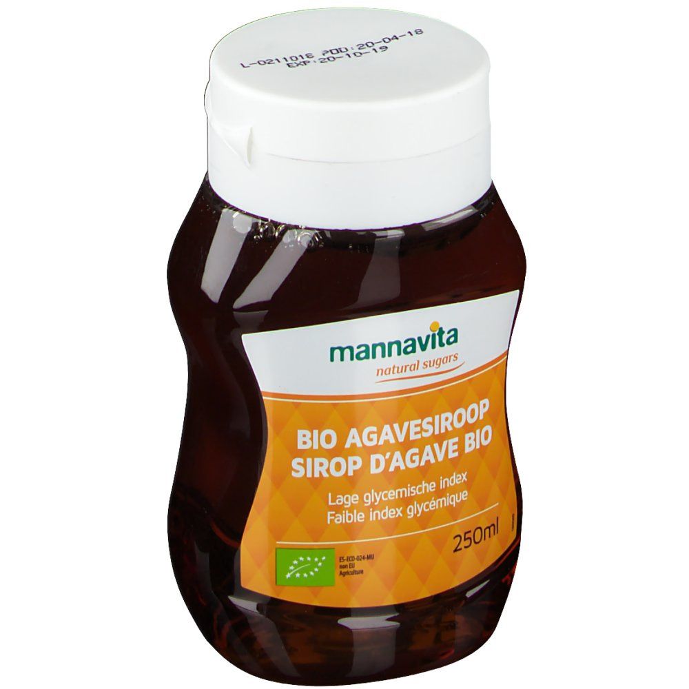 Mannavital Sirop d'Agave Bio