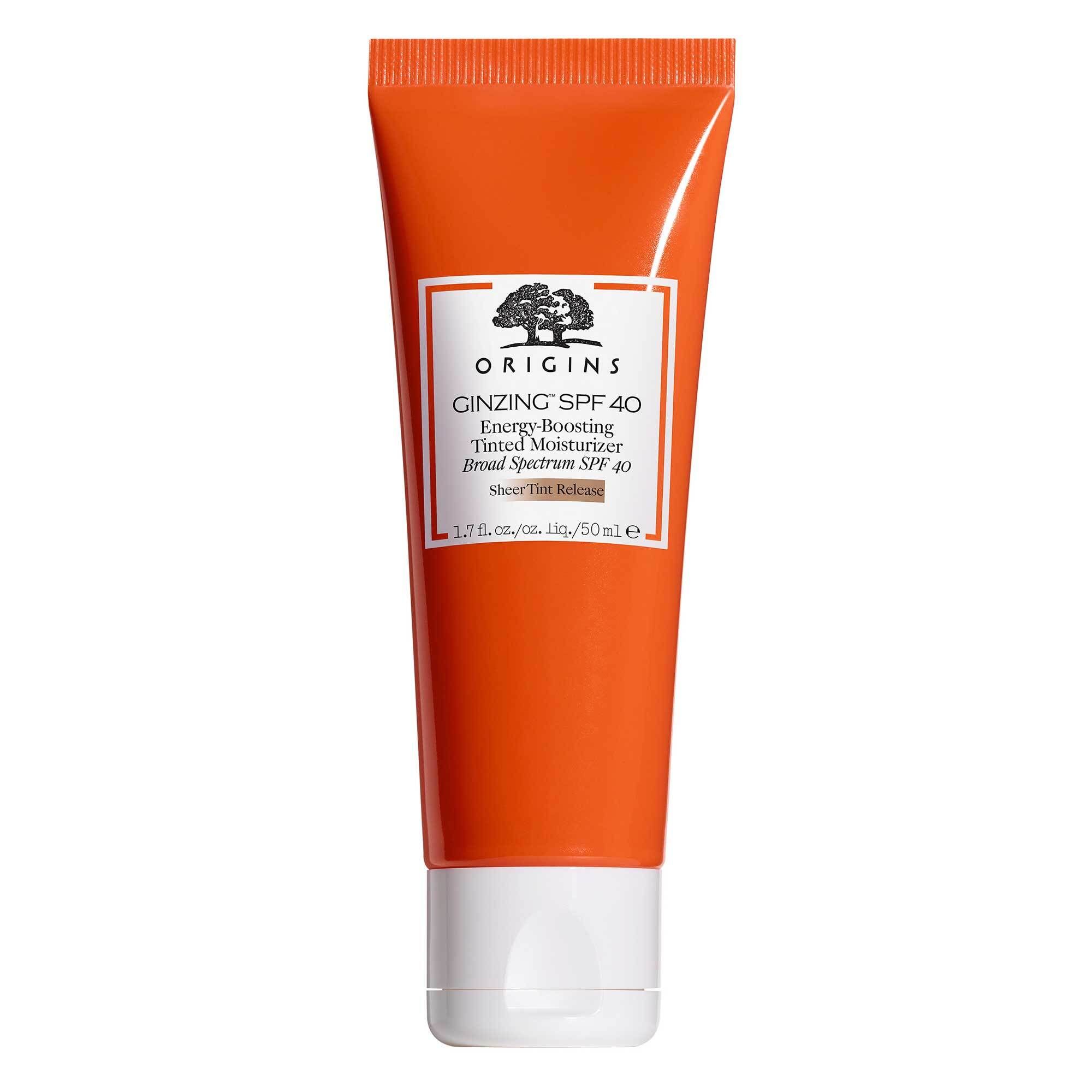 Origins GinZing™ SPF40 Energy-Boosting Tinted Moisturizer Sheer Tint Release