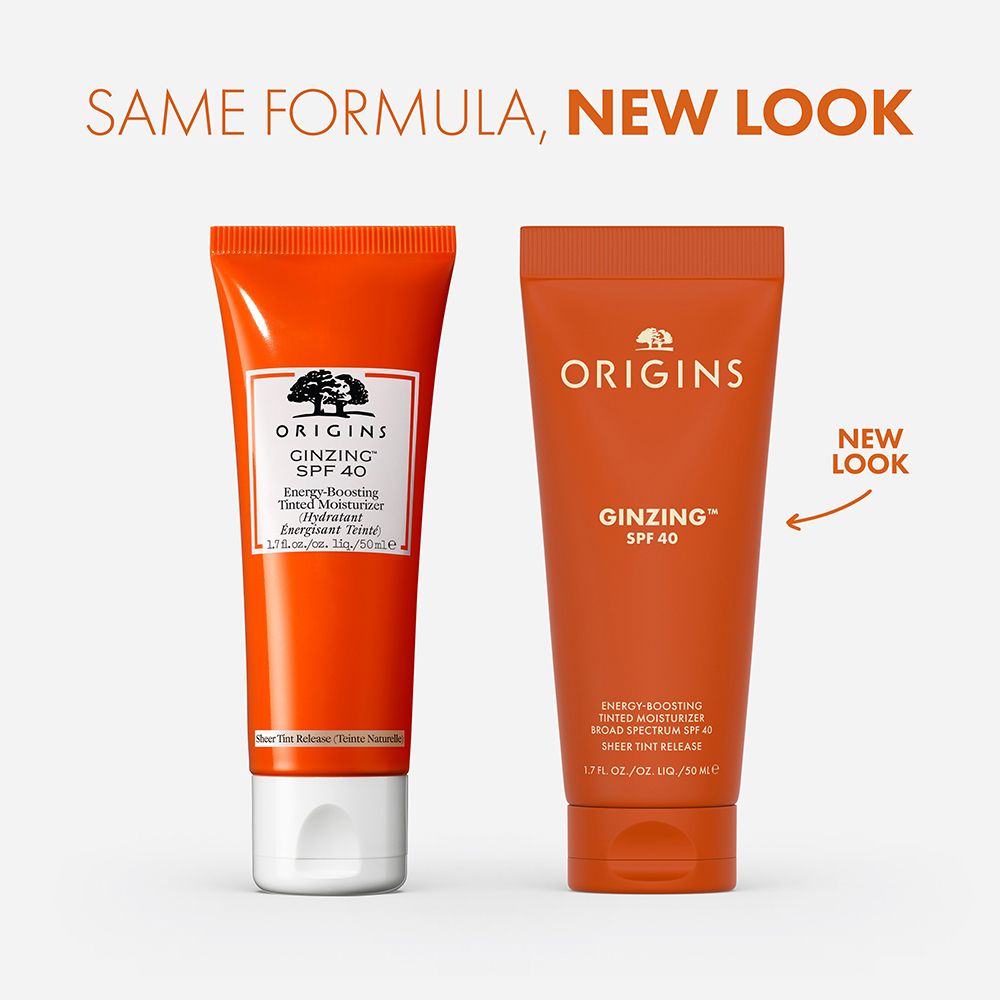 Origins GinZing™ SPF40 Energy-Boosting Tinted Moisturizer Sheer Tint Release