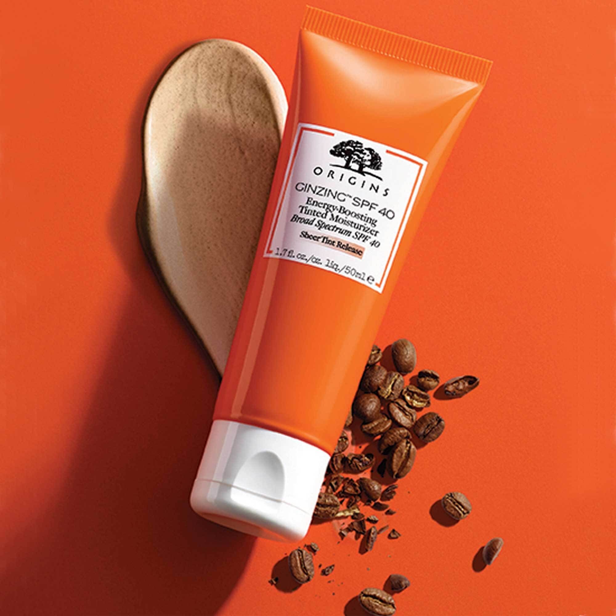 Origins GinZing™ SPF40 Energy-Boosting Tinted Moisturizer Sheer Tint Release