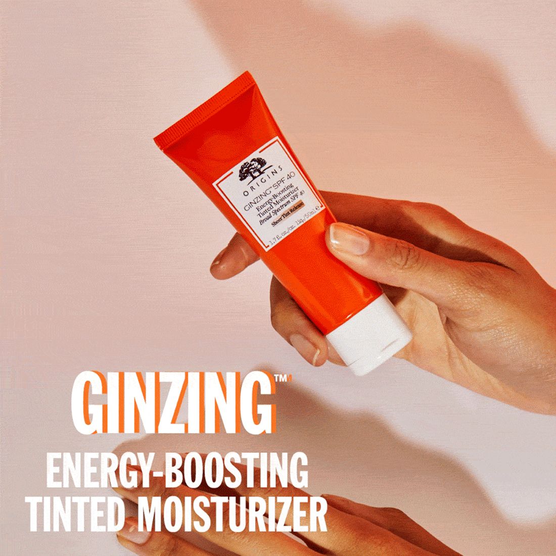 Origins GinZing™ SPF40 Energy-Boosting Tinted Moisturizer Sheer Tint Release