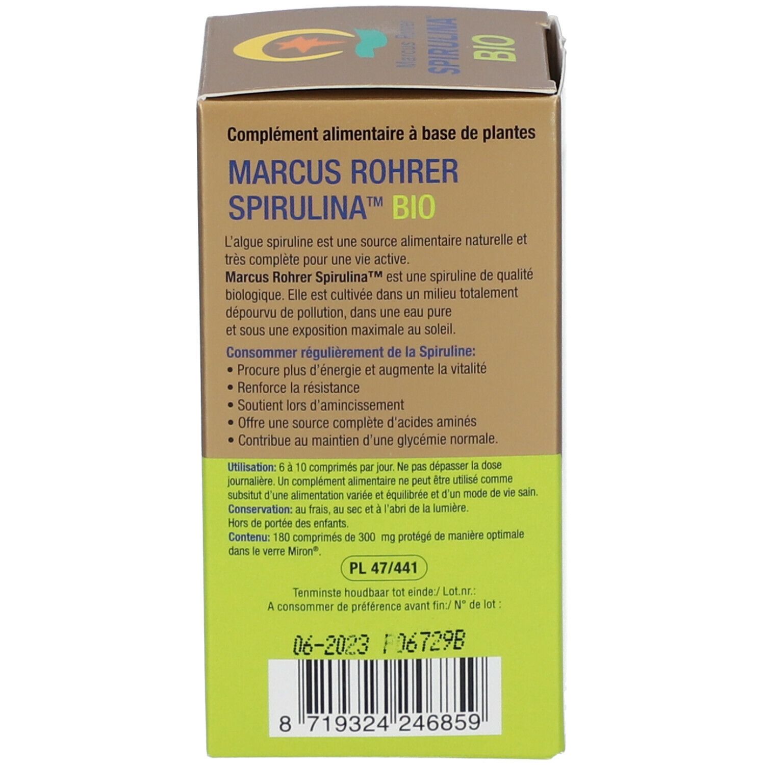 Marcus Rohrer Bio Spirulina