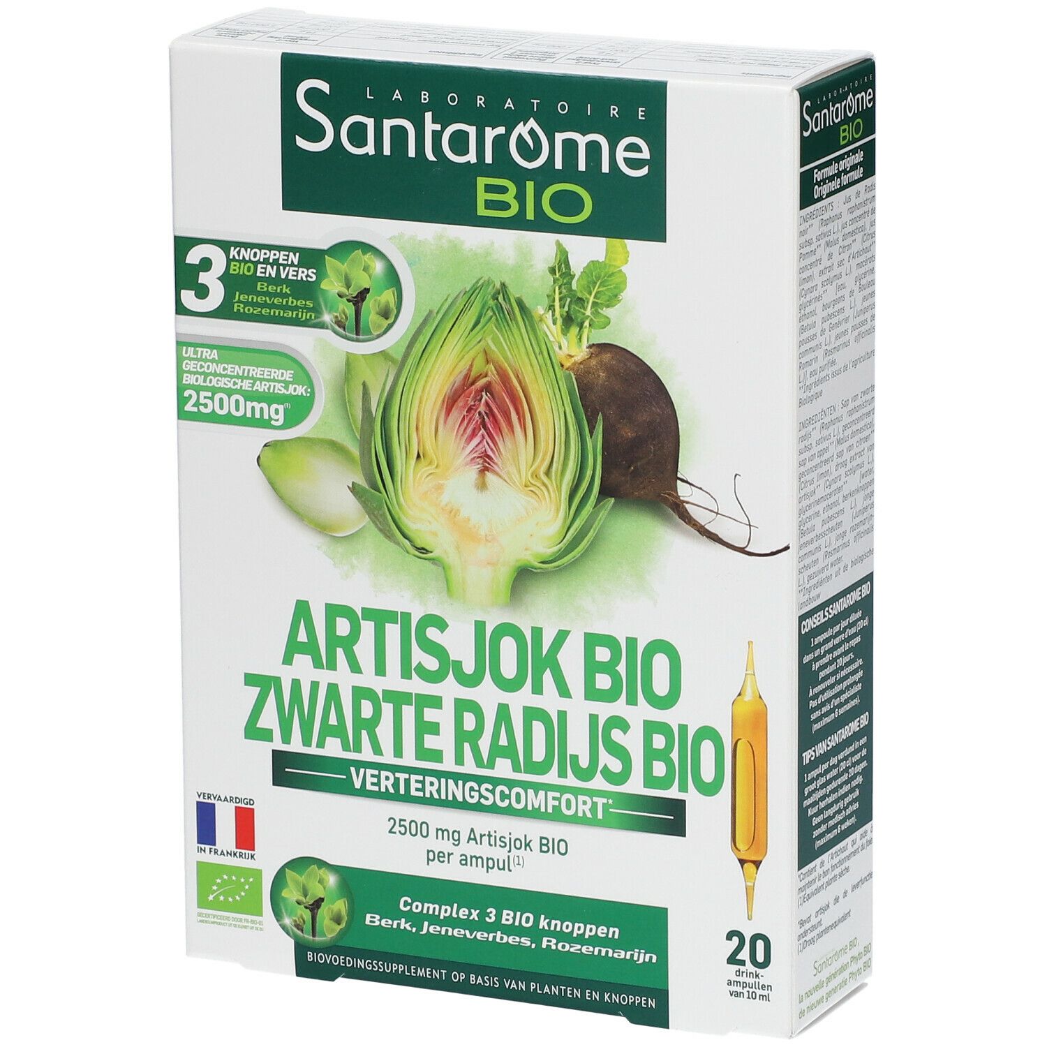 Santarome Artichaut - Radis Noir Bio