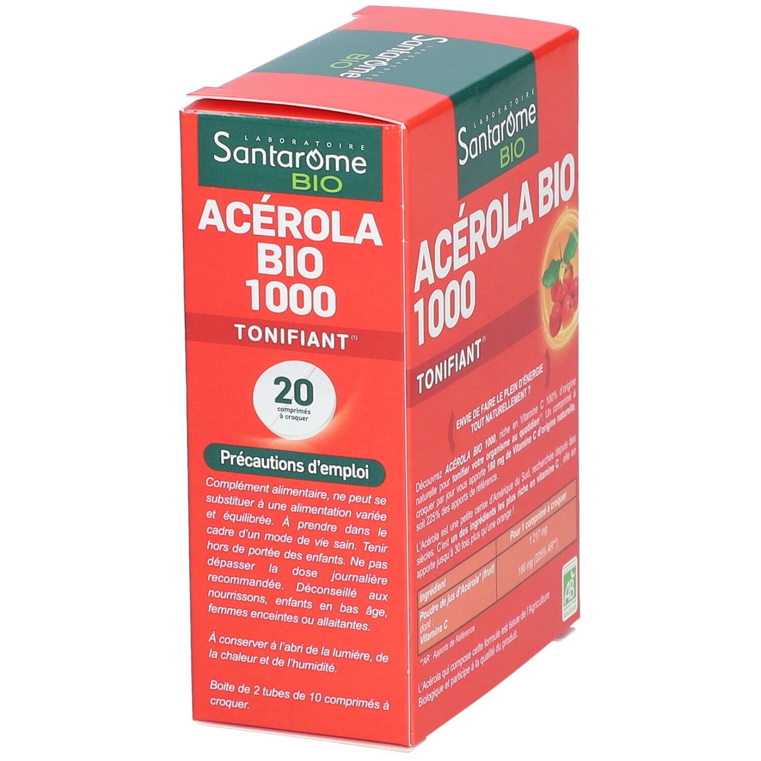 Santarome Acérola Bio 1000