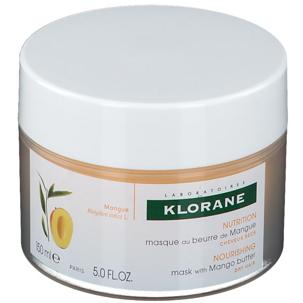 Klorane Nutrition & Réparation Masque au Beurre de Cupuaçu Bio