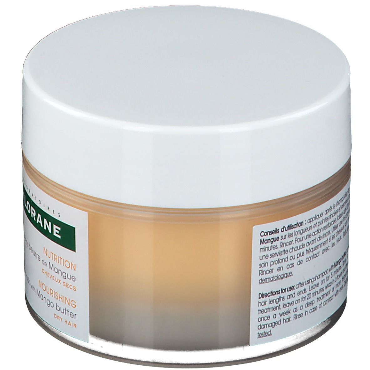 Klorane Nutrition & Réparation Masque au Beurre de Cupuaçu Bio