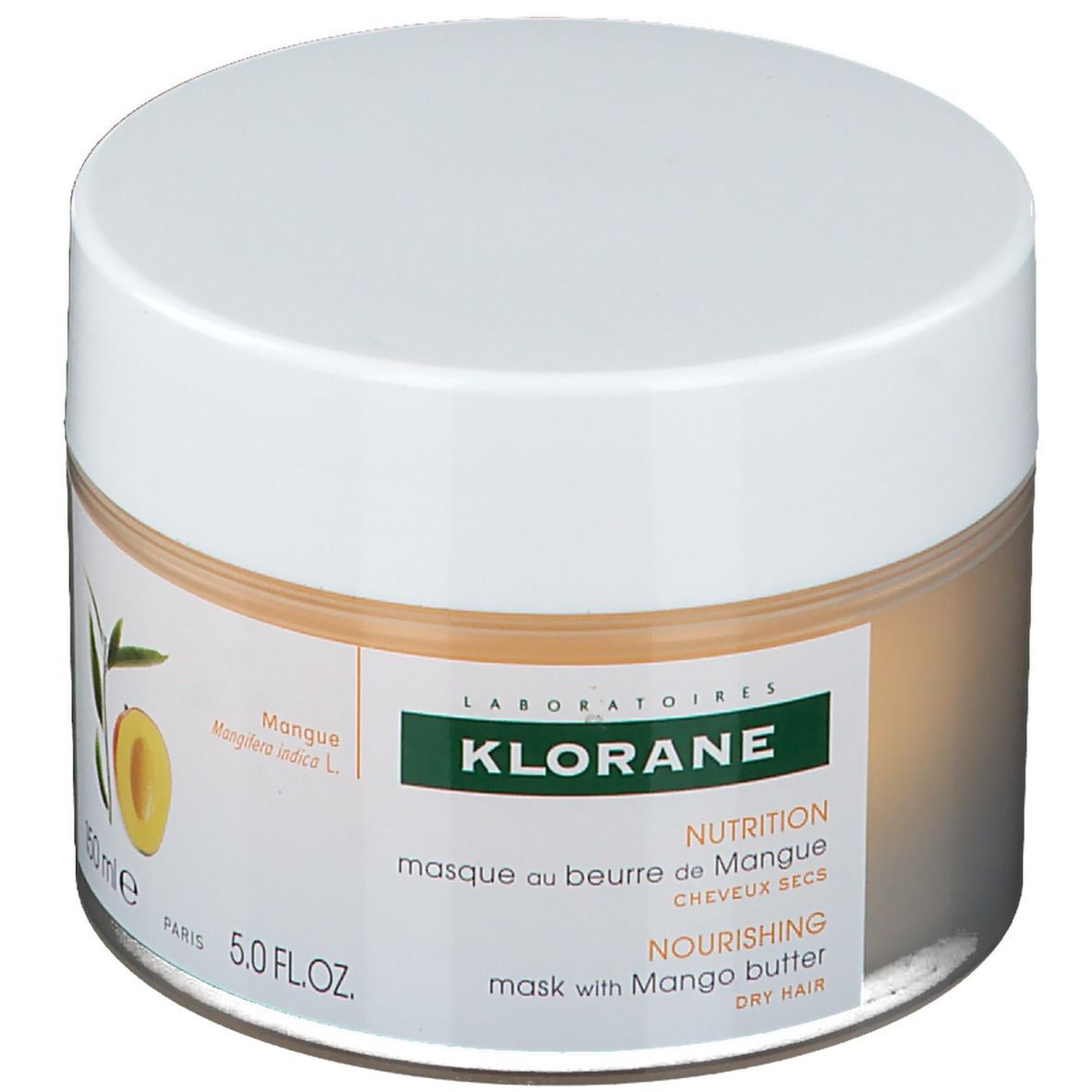 Klorane Nutrition & Réparation Masque au Beurre de Cupuaçu Bio