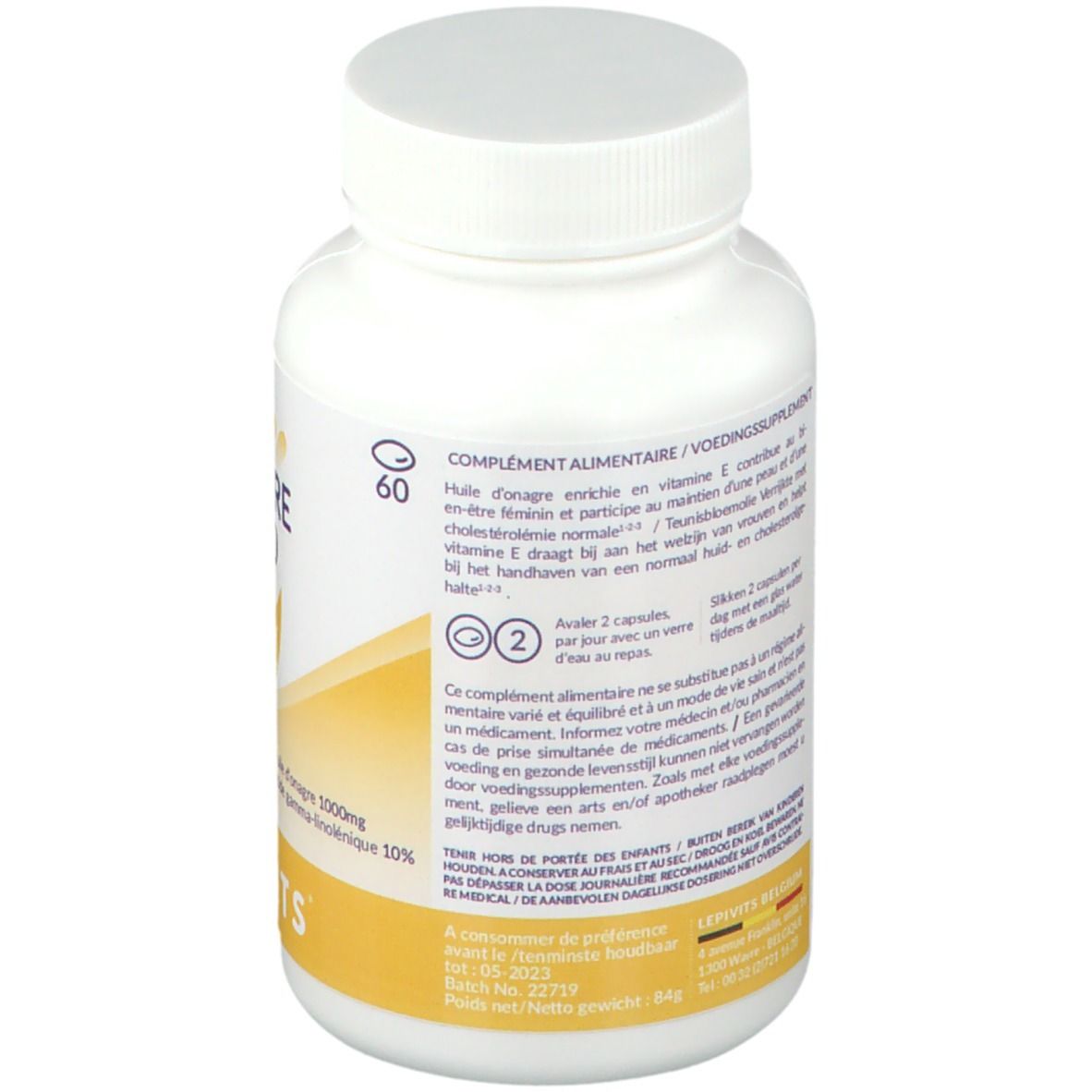 Lepivits® Teunisbloemolie 1000 mg