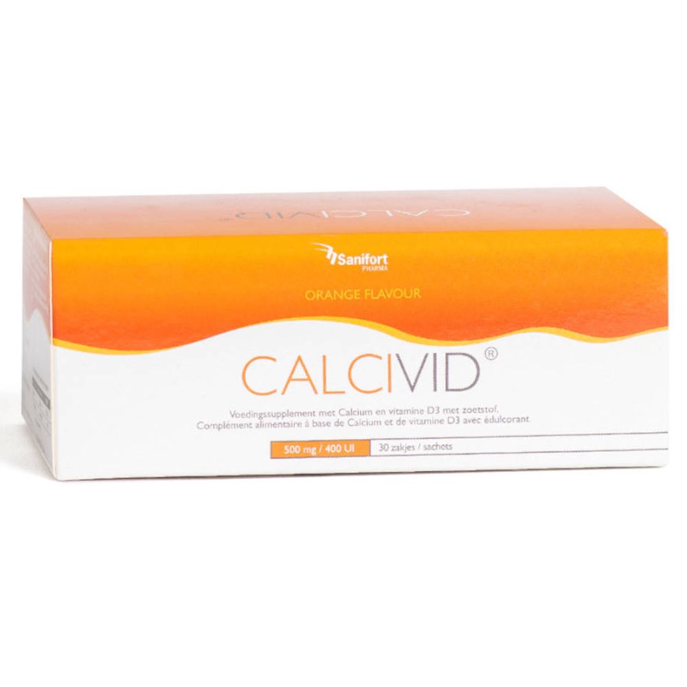 Calcivid 500mg/400ie Orange