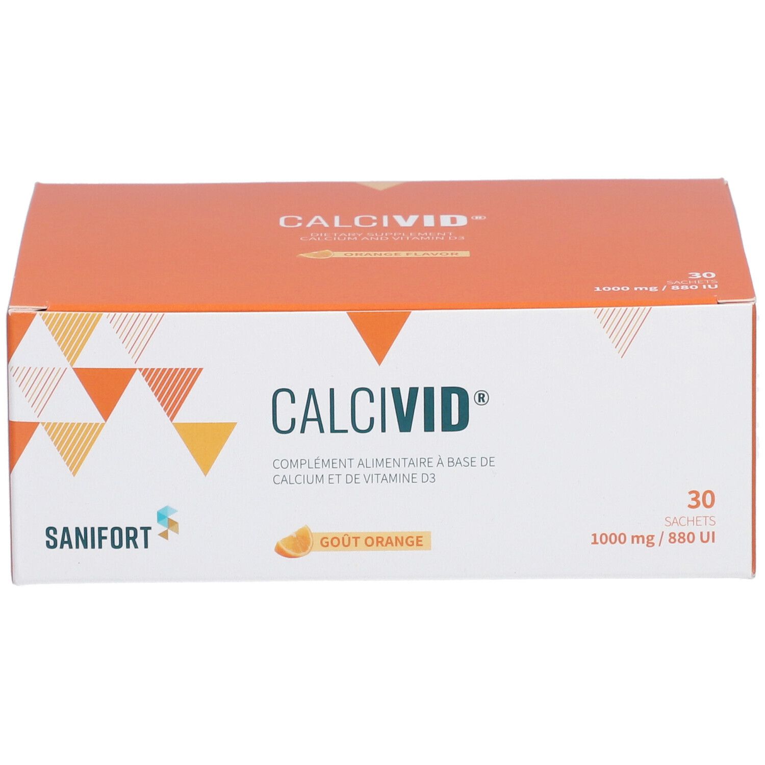 Calcivid 1000mg/880ie Orange