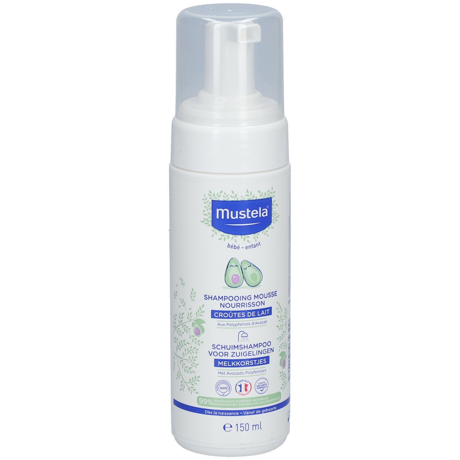 Mustela Schuimshampoo Zuigelingen Melkkorstjes