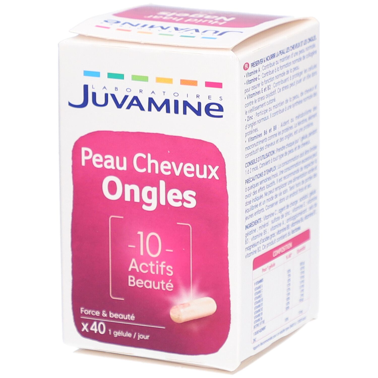 Juvamine Peau - Cheveux - Ongles