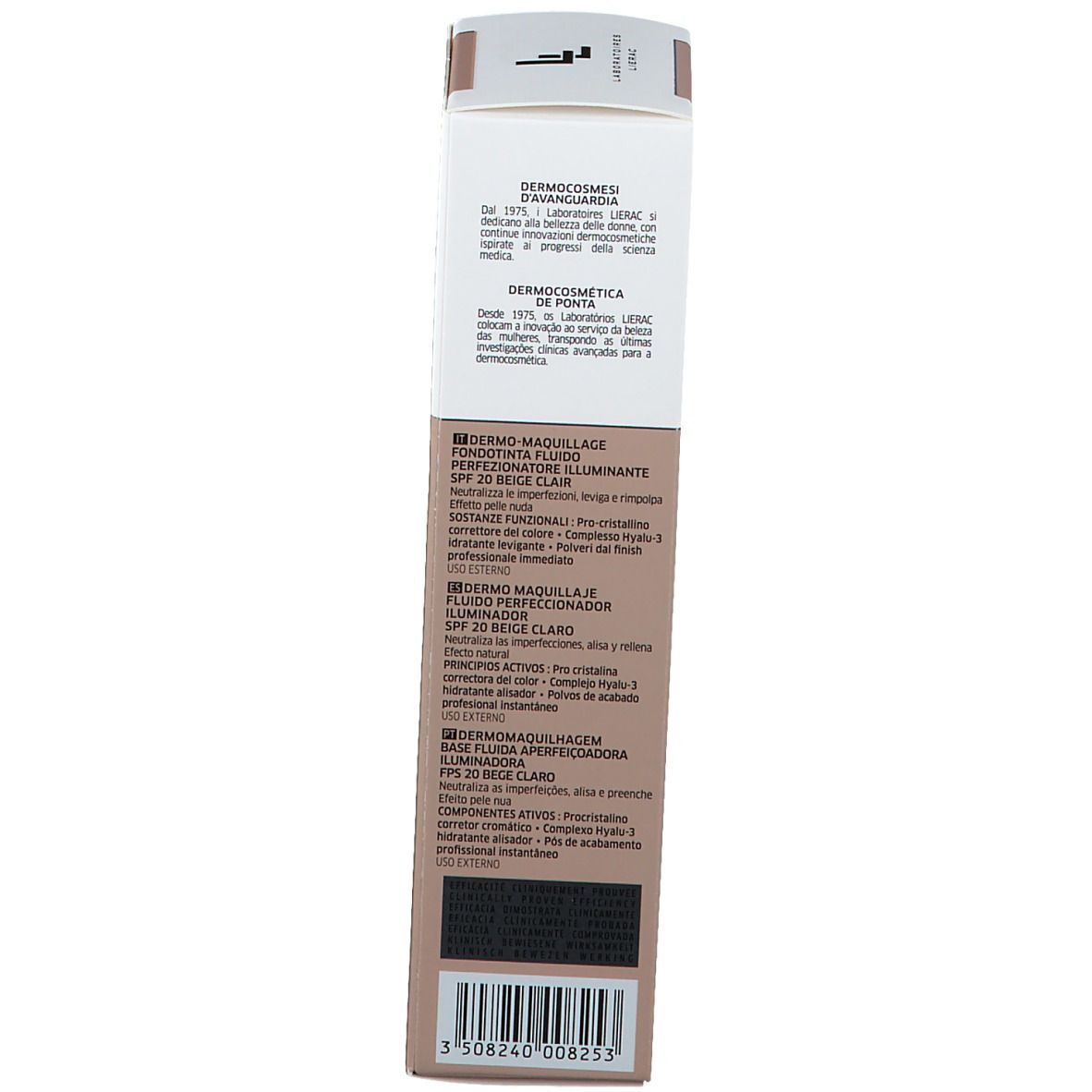 Lierac Teint Perfect Skin SPF20 01 Licht Beige