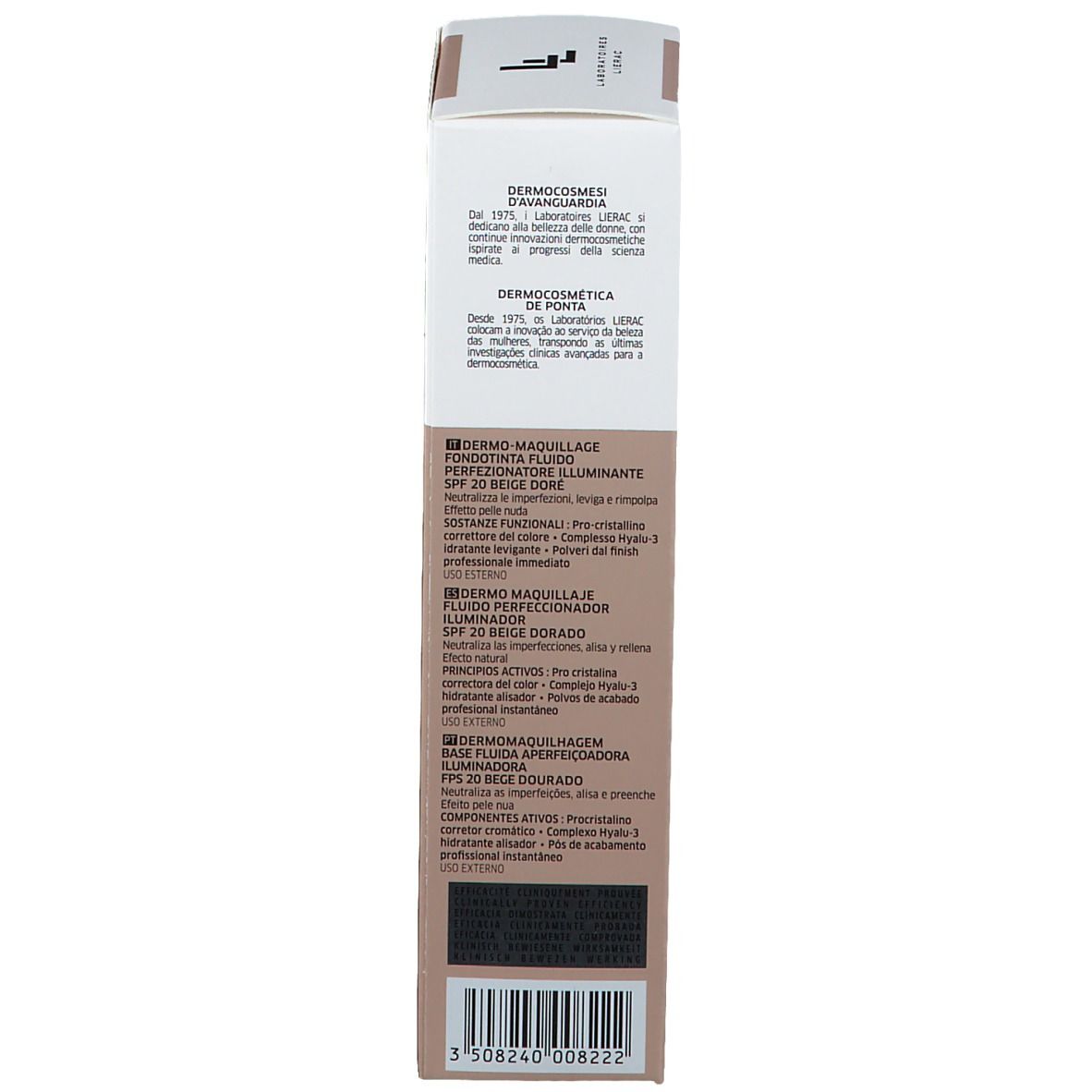 Lierac Teint Perfect Skin SPF20 03 Beige Doré