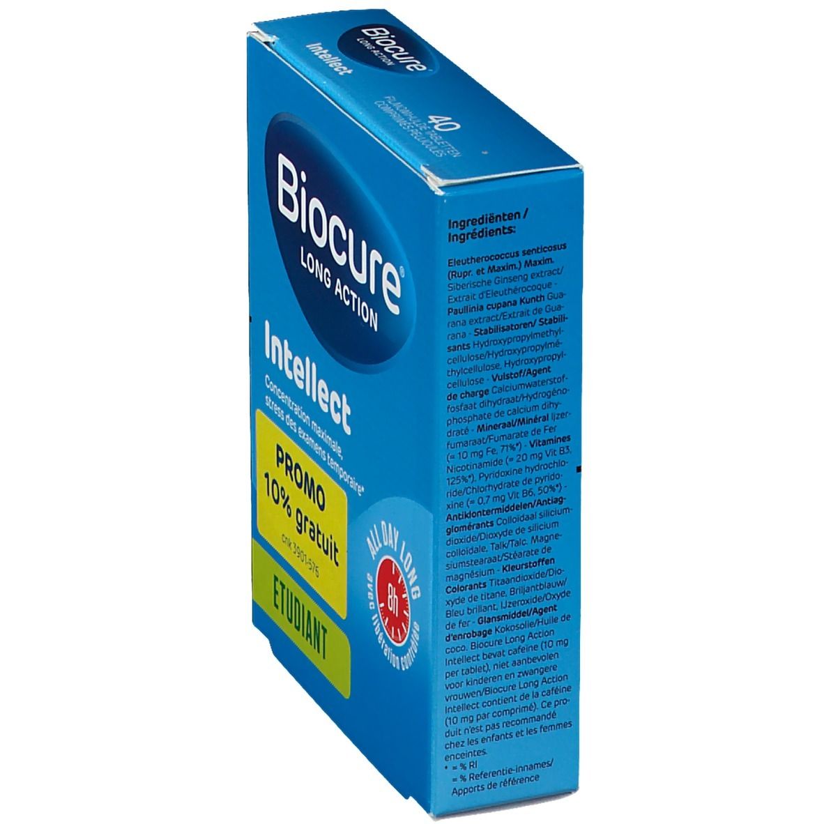 Biocure Intellect - Concentration, Mémoire, Vitamine Prix Reduit