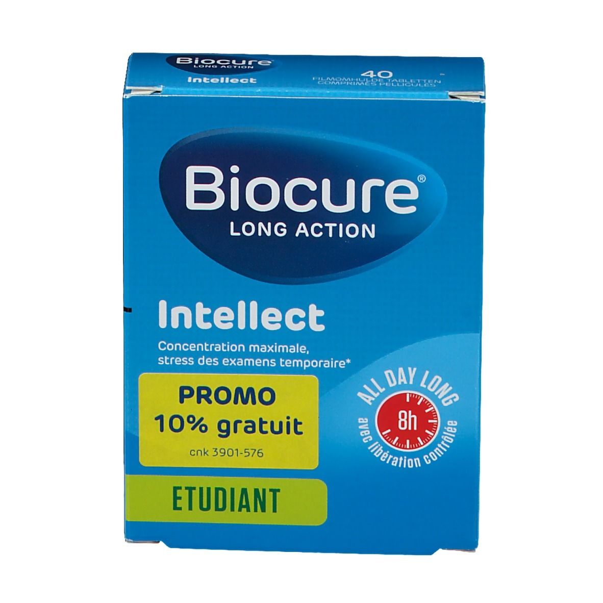Biocure Intellect - Concentration, Mémoire, Vitamine Prix Reduit
