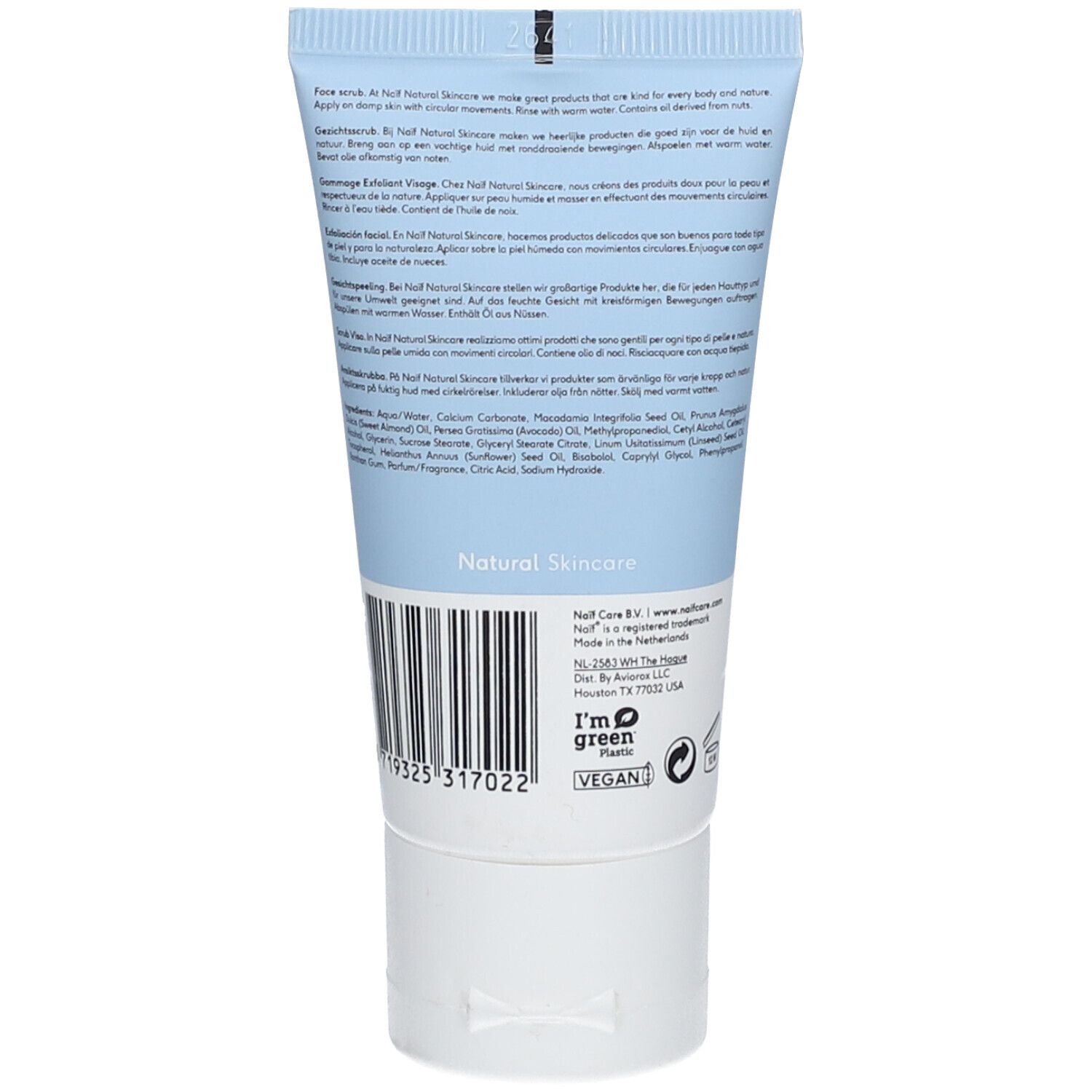 Naïf Circular Face Scrub