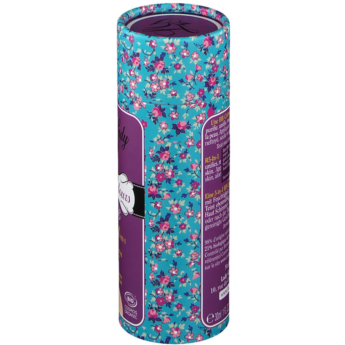Lady Green Teint Velours Crème Perfectrice 5-en-1 BB Claire Bio
