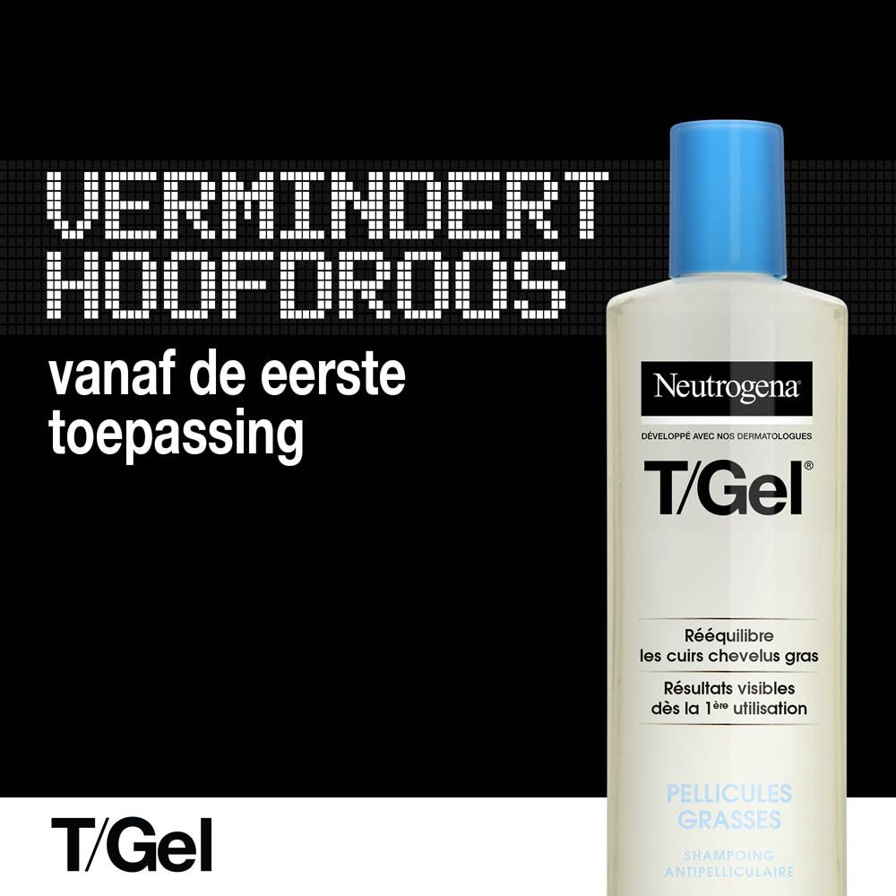 Neutrogena T-Gel Shampoo: Verwijdert overtollig talg.