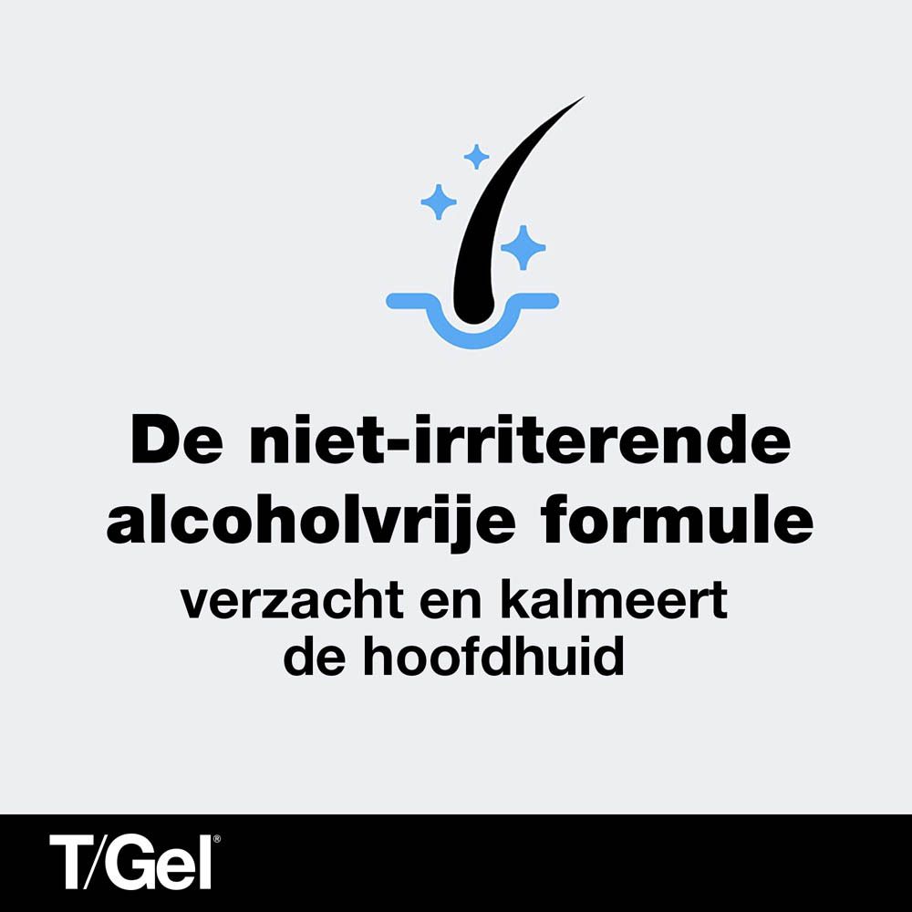 Neutrogena T-Gel Shampoo: Met piroctone olamine tegen roosvorming.