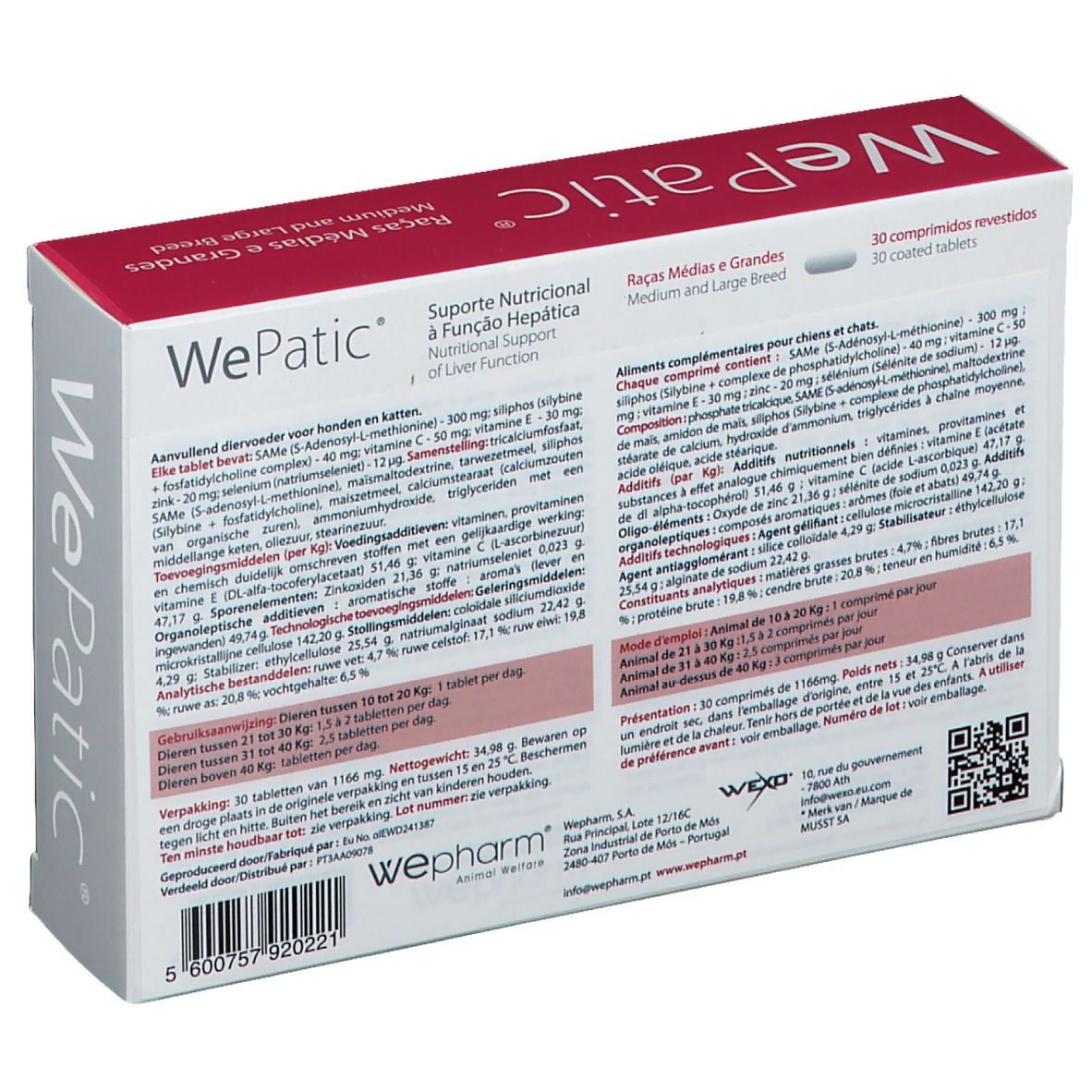Wepatic Medium & Large Breed