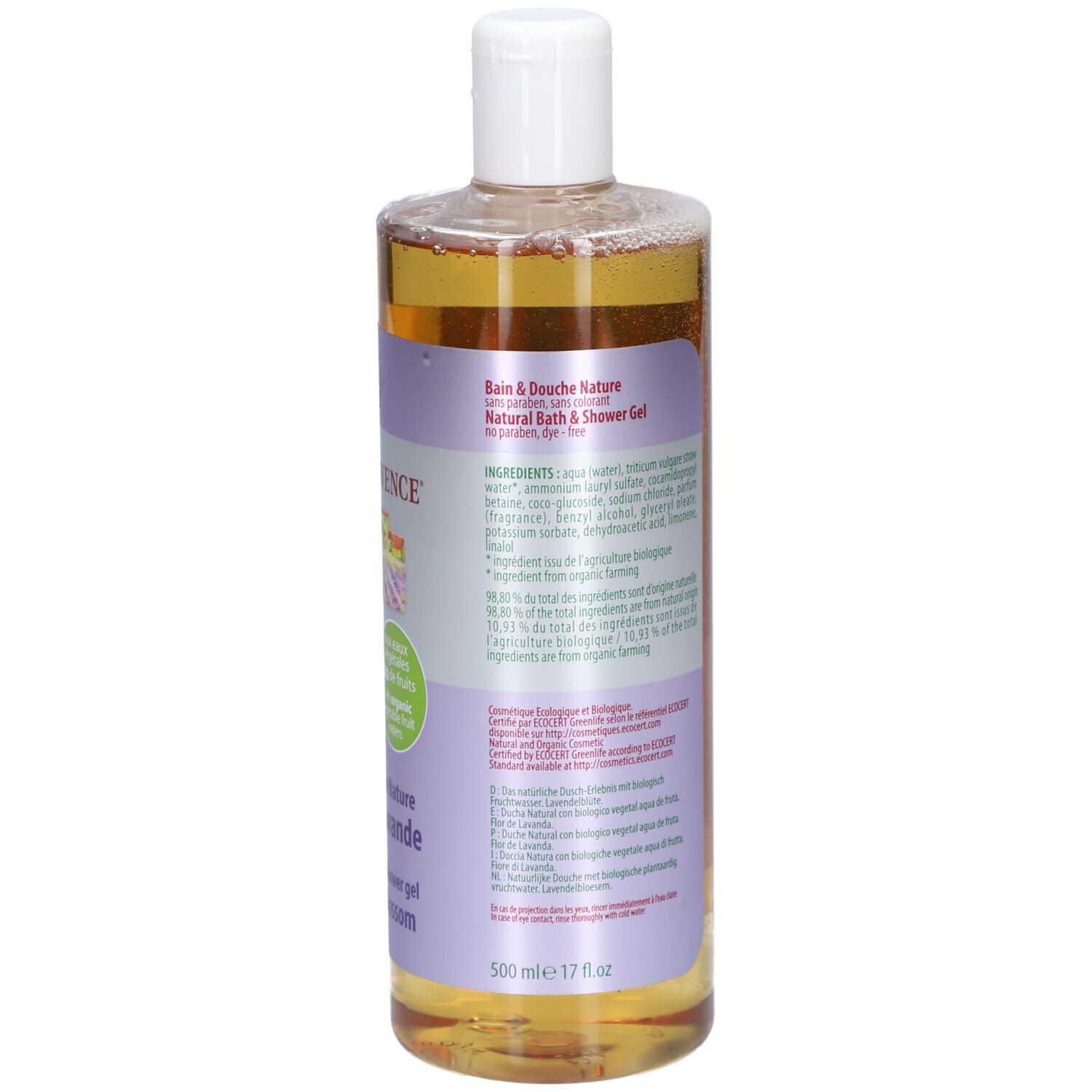 Ma Provence Bain & Douche Nature Fleur de Lavande Bio