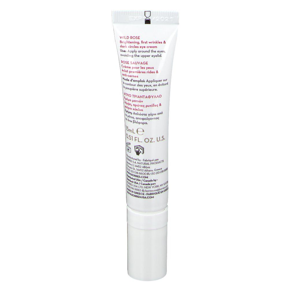 Korres KF Rose Sauvage Crème Contour Des Yeux