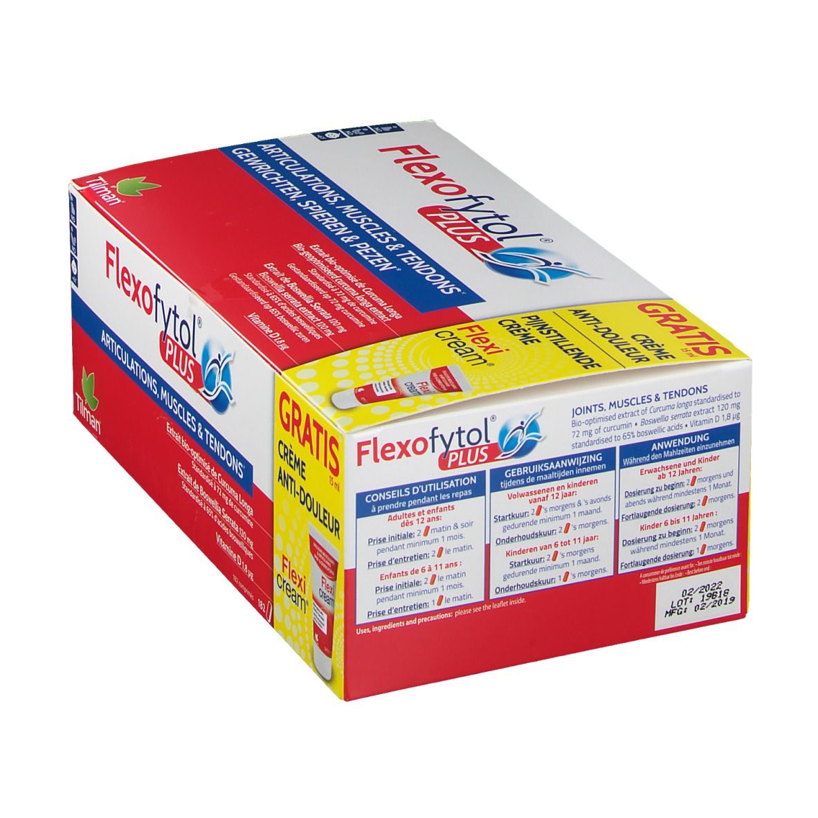 Flexofytol Plus + Flexicream 15 ml GRATUIT