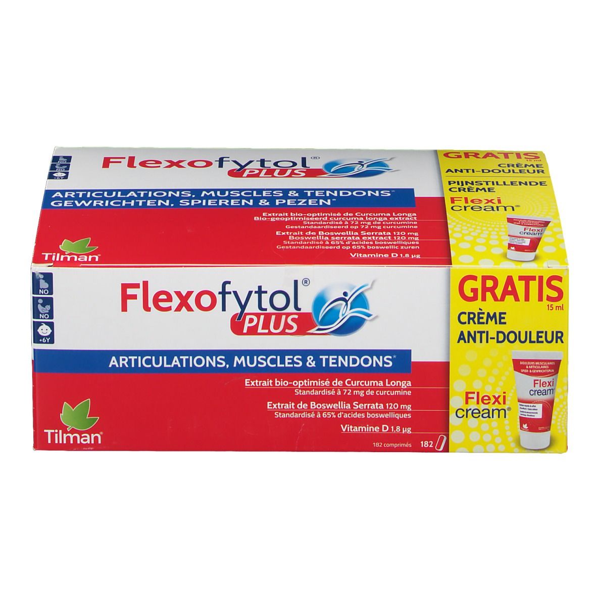 Flexofytol Plus + Flexicream 15 ml GRATUIT