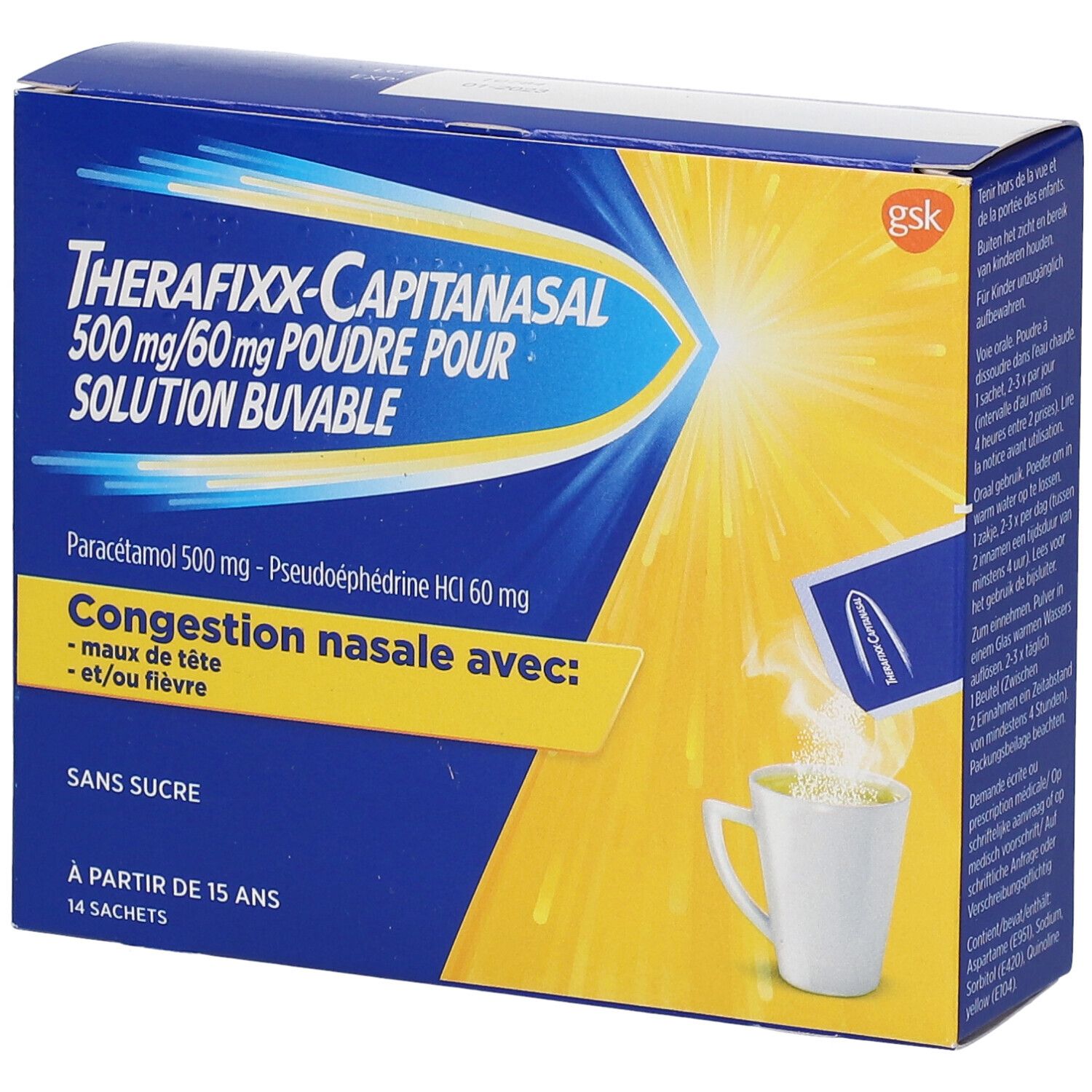 Therafixx-Capitanasal 500mg/60mg