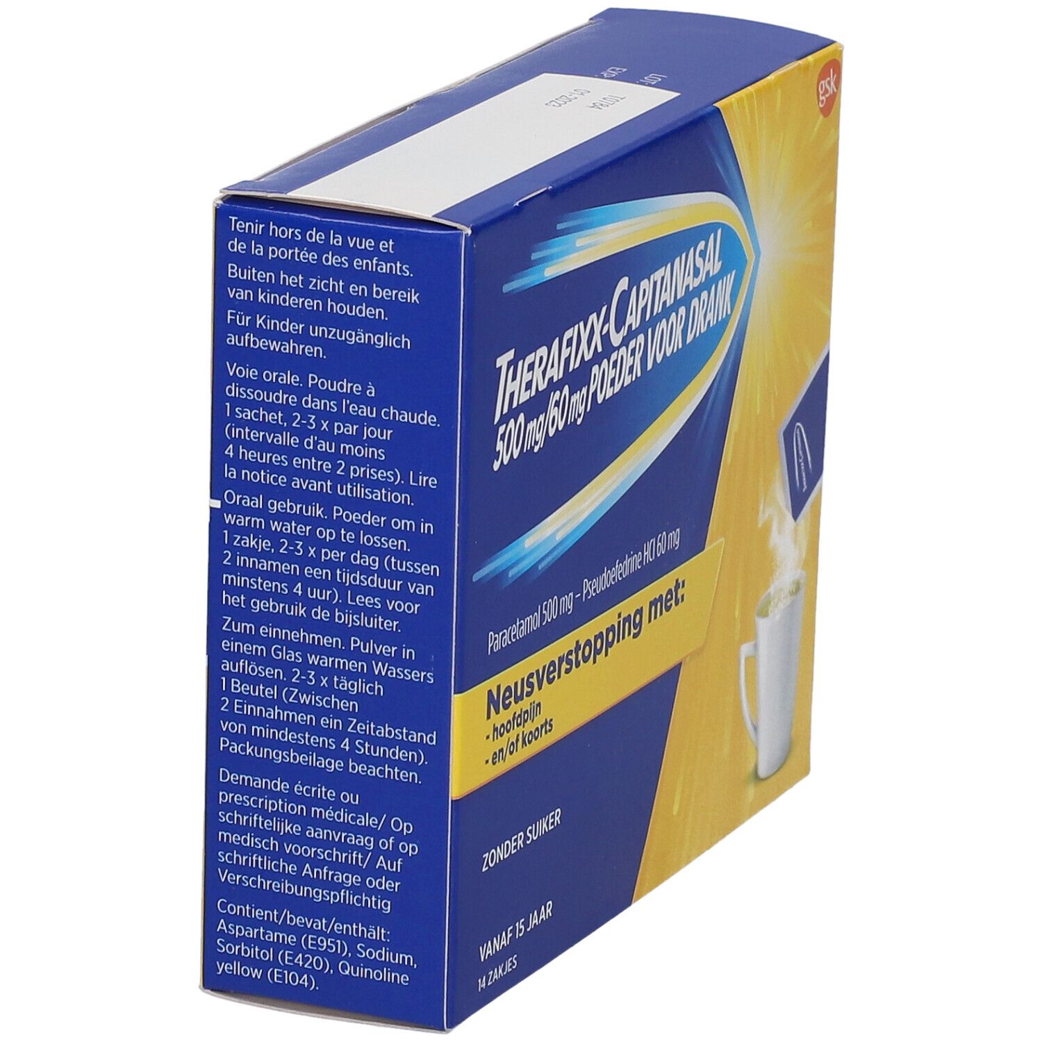 Therafixx-Capitanasal 500mg/60mg