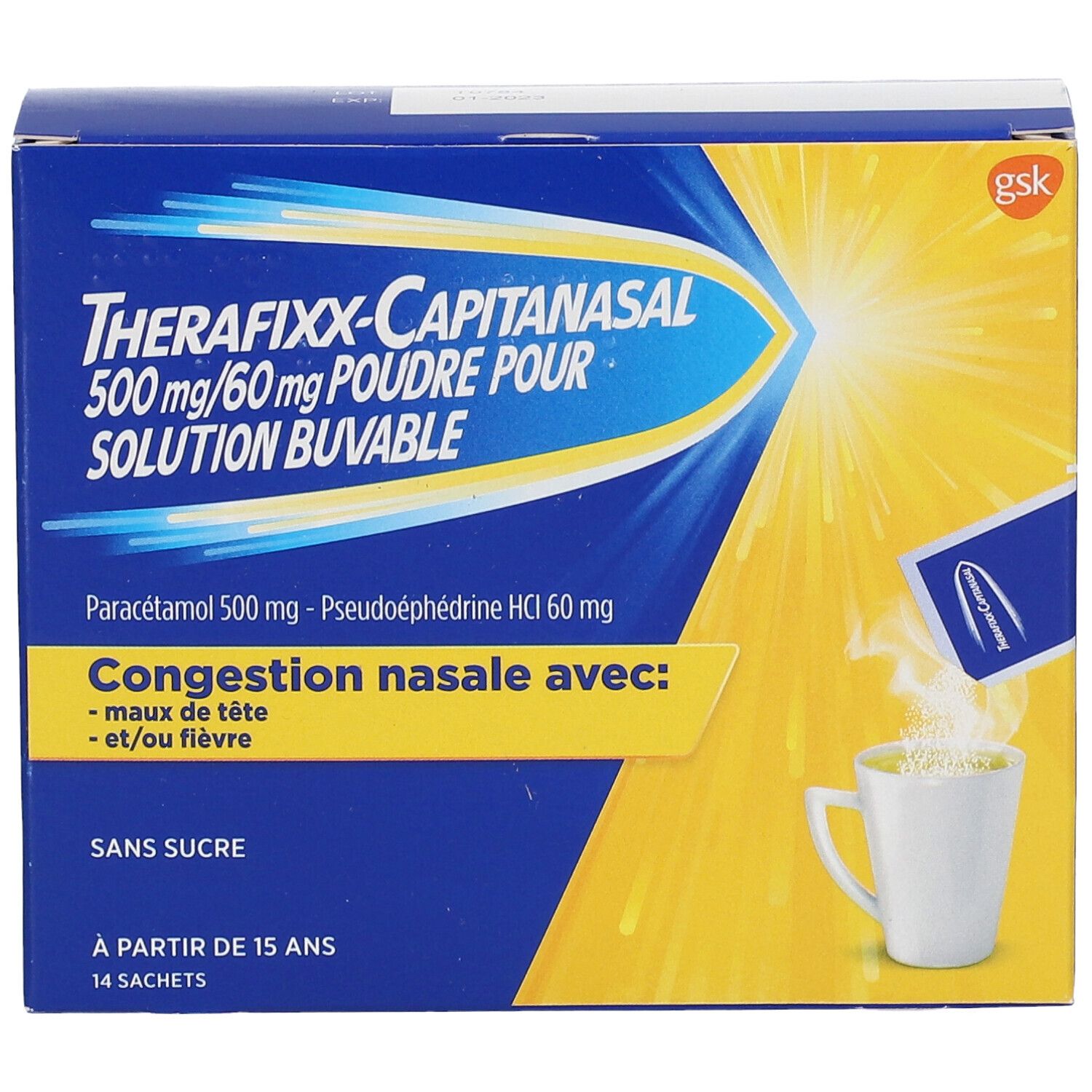 Therafixx-Capitanasal 500mg/60mg