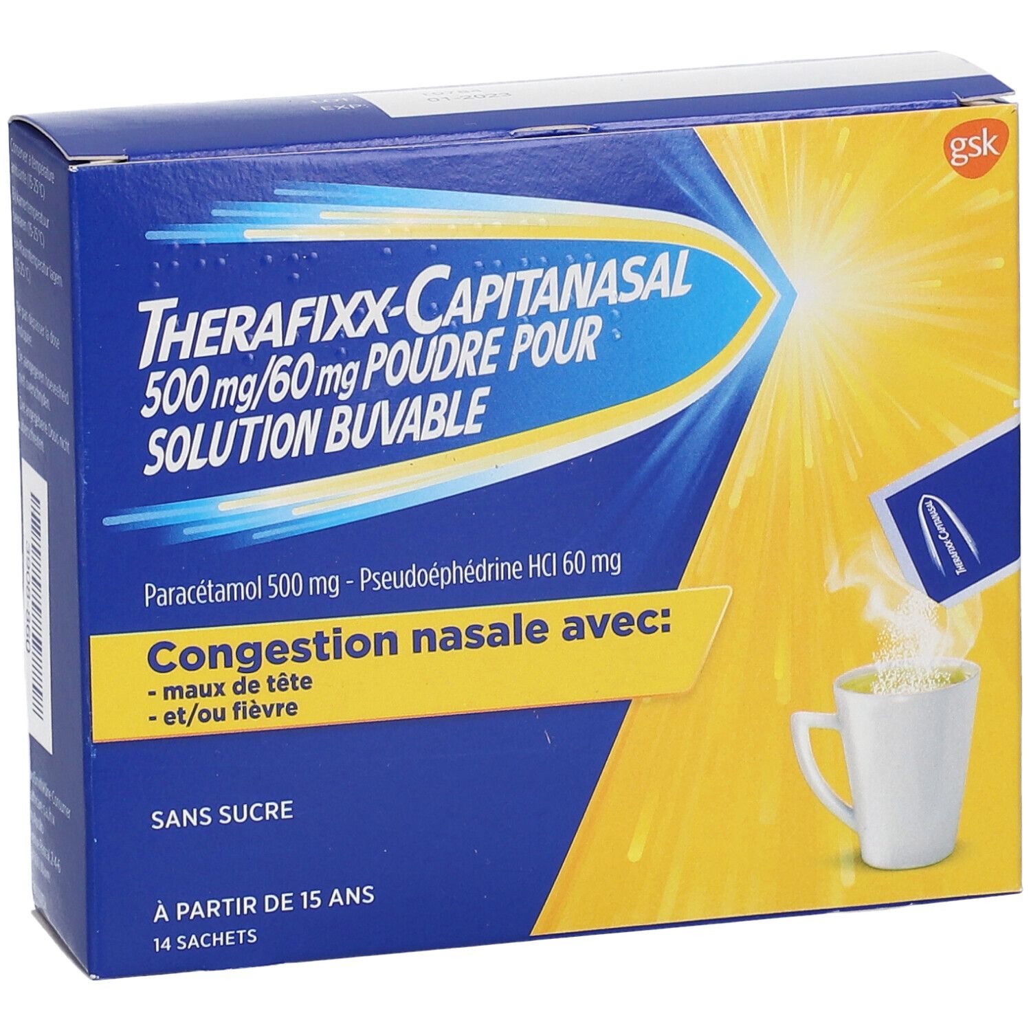 Therafixx-Capitanasal 500mg/60mg