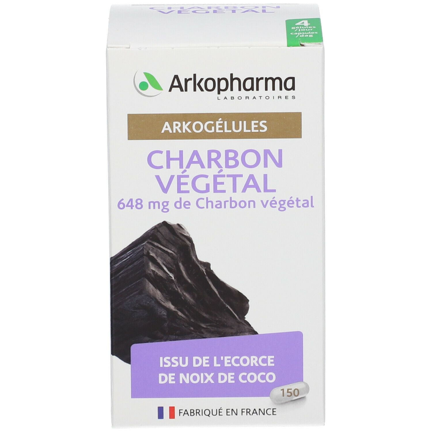 Arkocaps Charbon Végétal