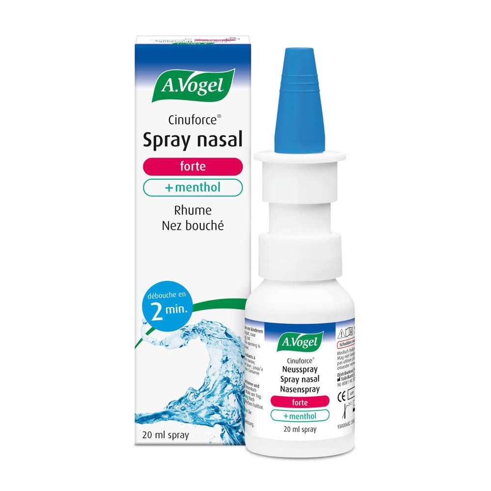 A.Vogel Cinuforce Spray nasal forte + menthol