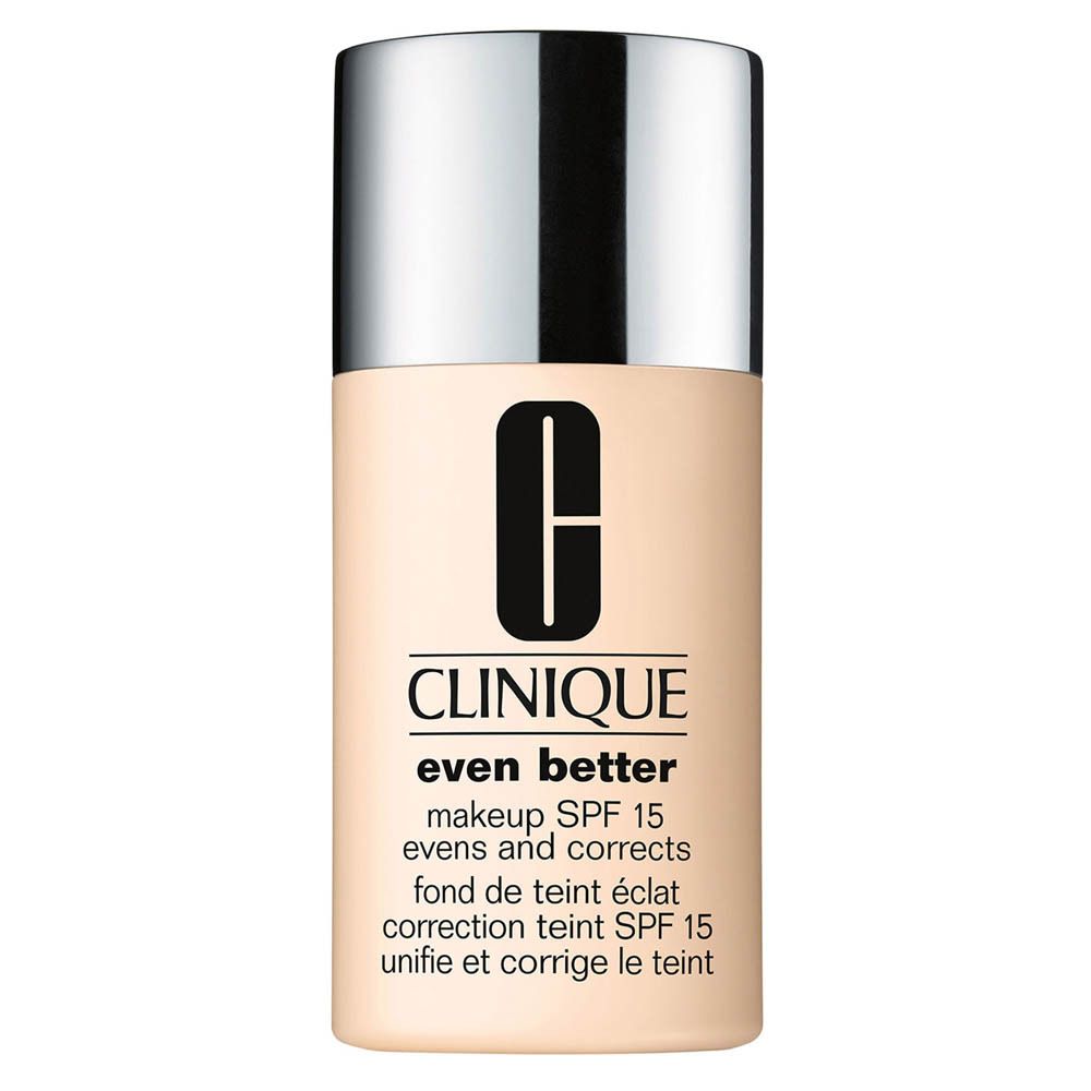 Clinique Even Better Make-up SPF 15 fles met zilveren dop.