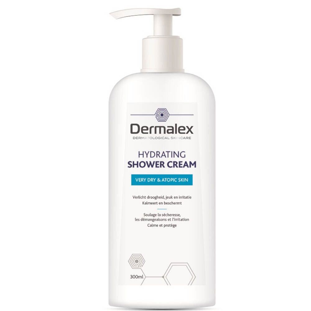Dermalex Hydrating Shower Cream - Droge Huid - Gevoelige Huid