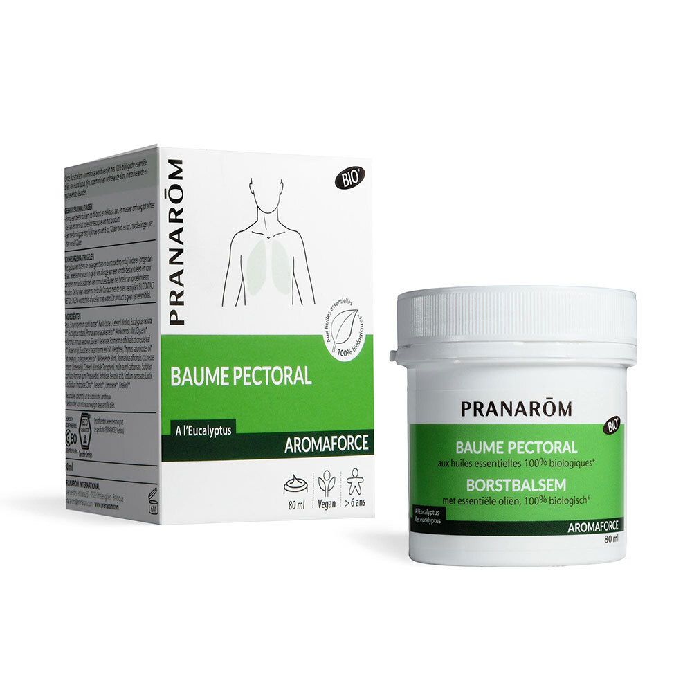 Pranarôm Aromaforce Bio Borstbalsem