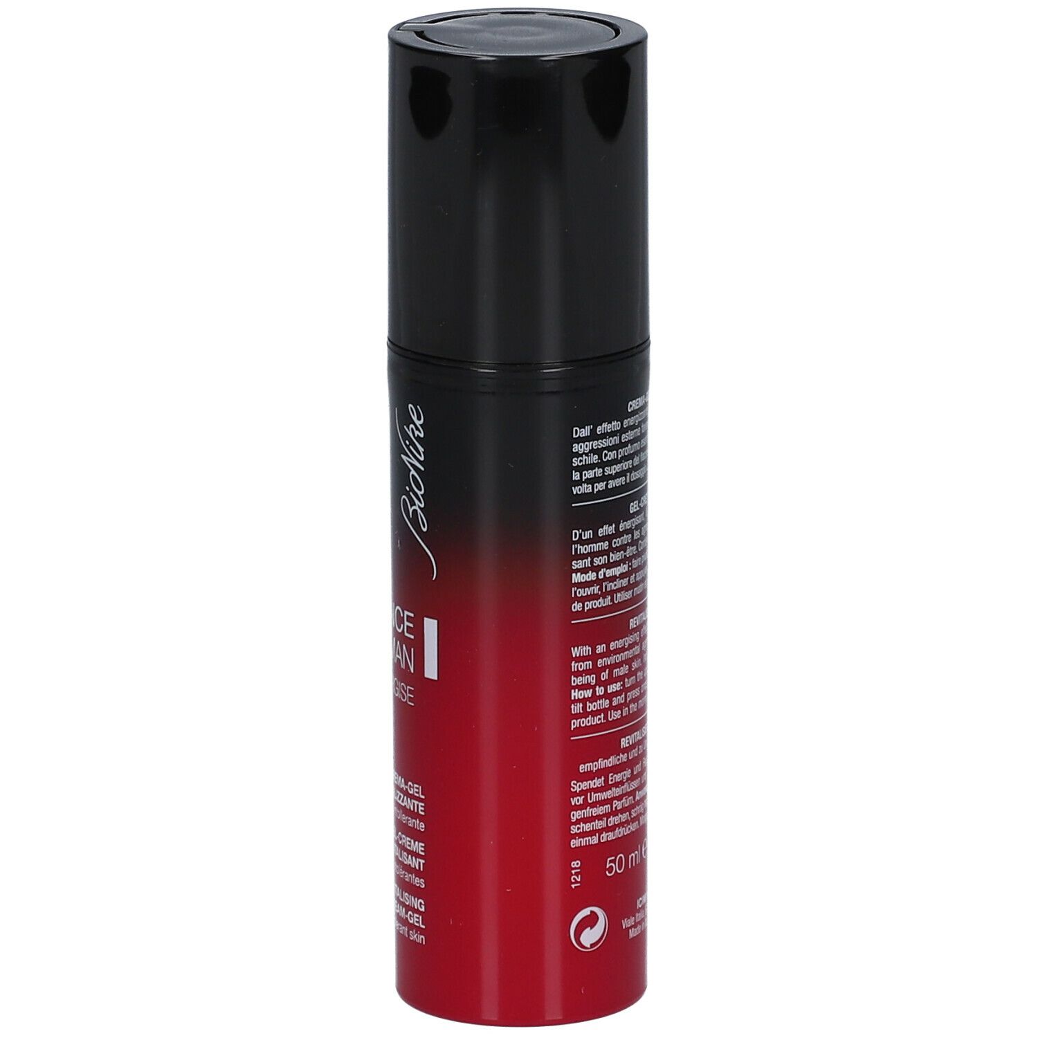 BioNike Defence Man Energise Gel-Crème Revitalisant