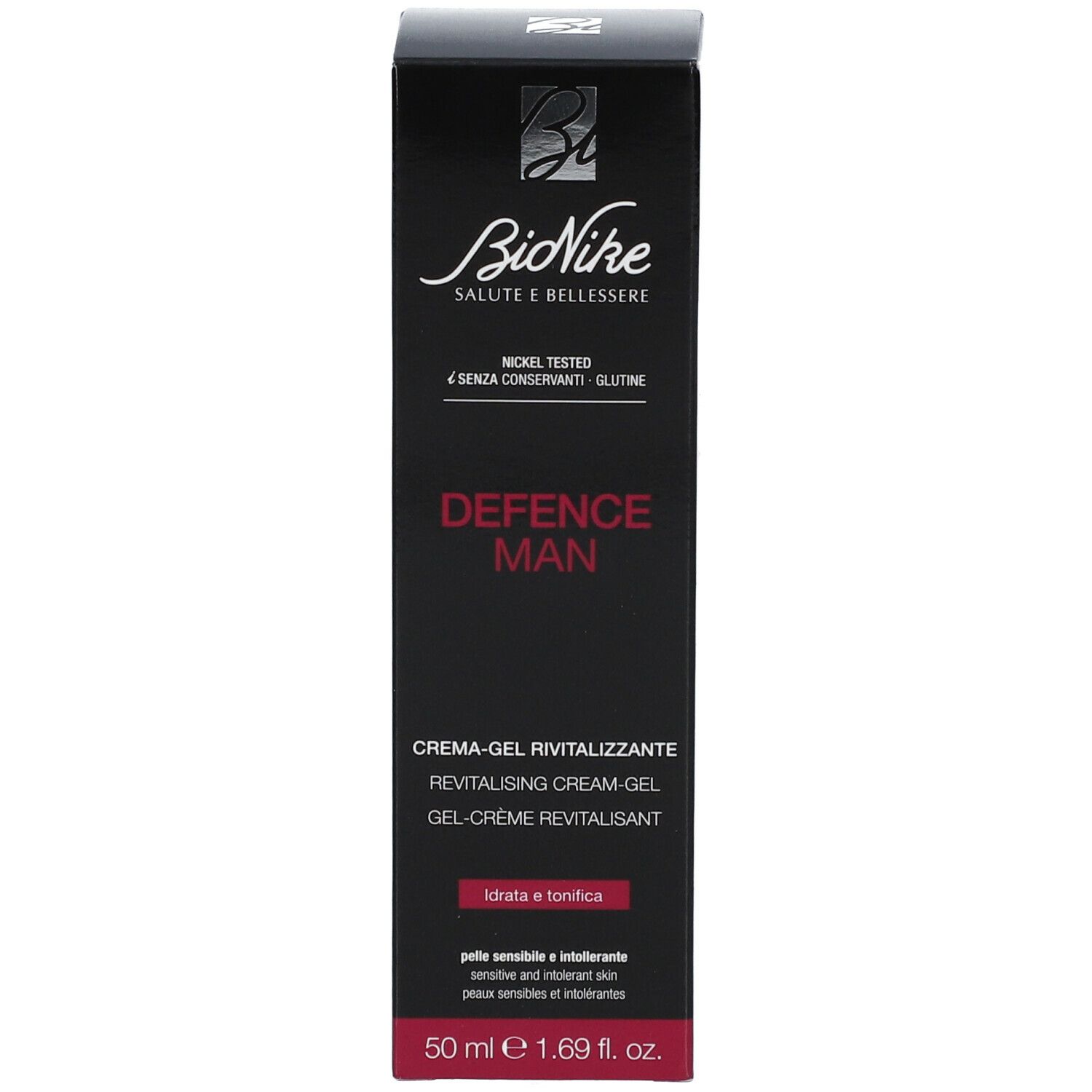 BioNike Defence Man Energise Gel-Crème Revitalisant