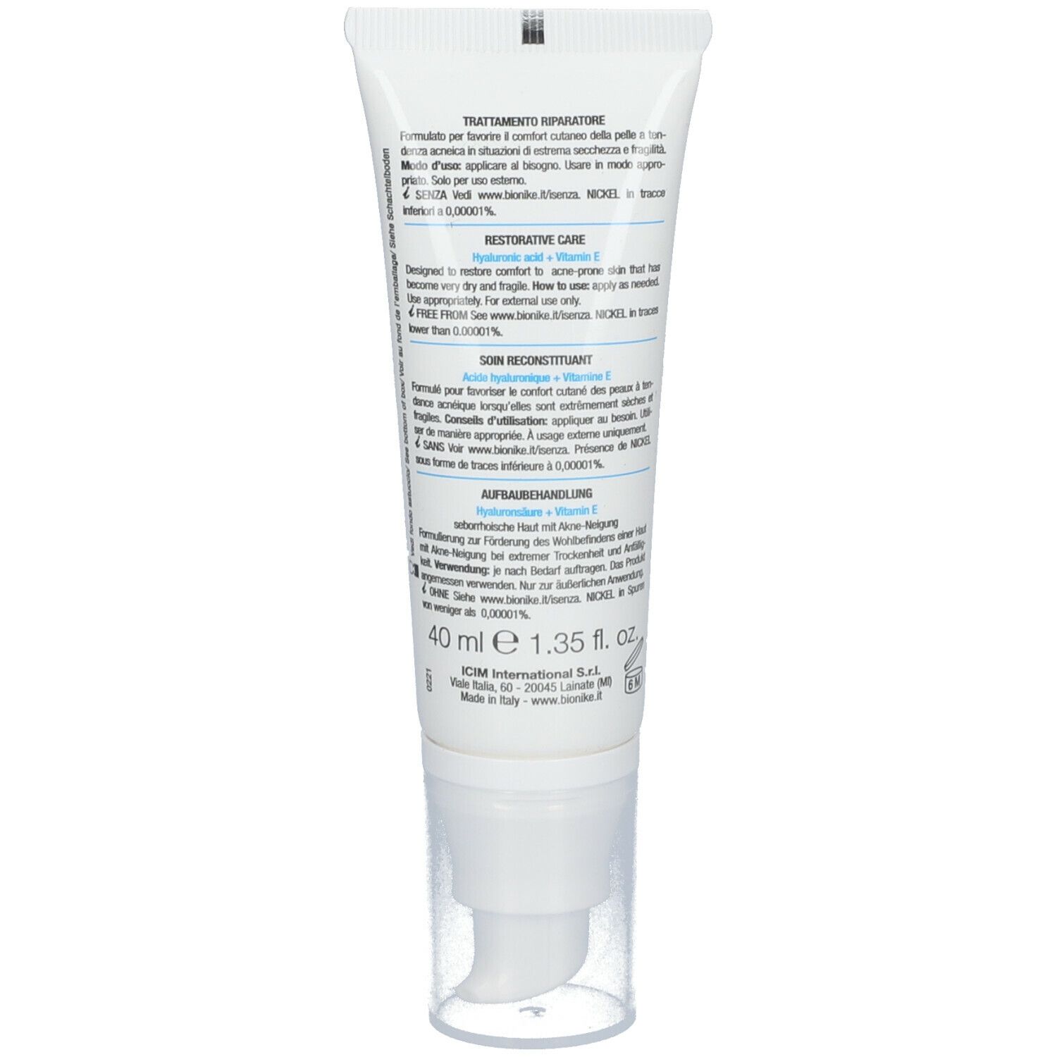 BioNike Aknet Hydra Plus Soin Reconstituant